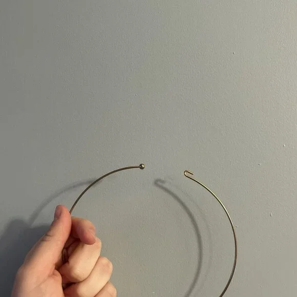 Vintage 90s Y2K Pendant Chocker Necklace Rainbow Jewelry Christmas Holiday - Picture 7 of 7